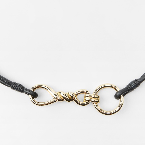 Zara twisted buckle belt main image 3